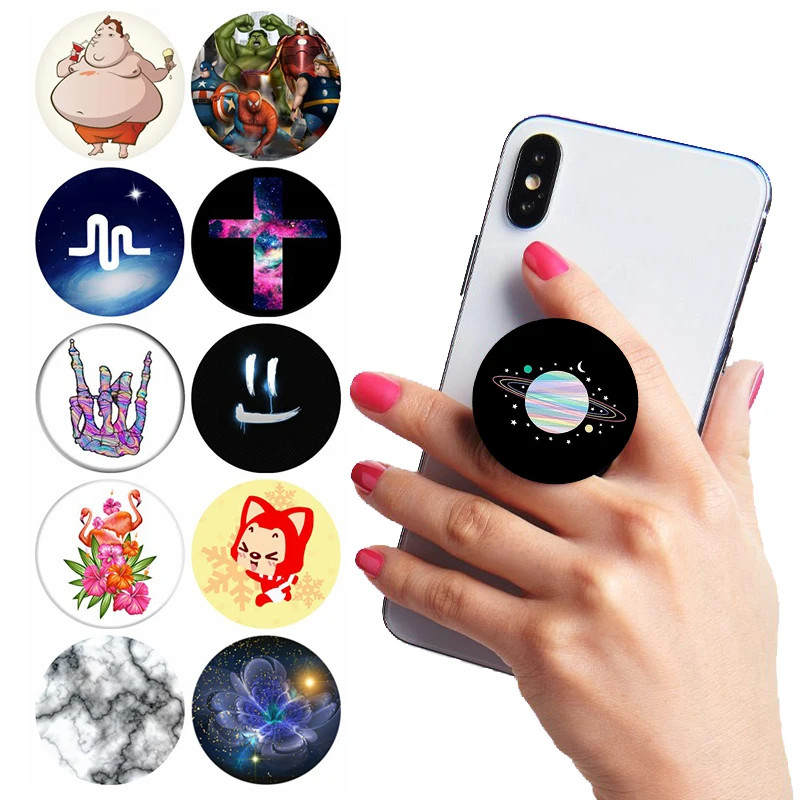 Popsoket Finger Grip держатель для телефона расширяющаяся подставка карманная розетка подушка безопасности кронштейн pipsocket для мобильных телефонов Аксессуары