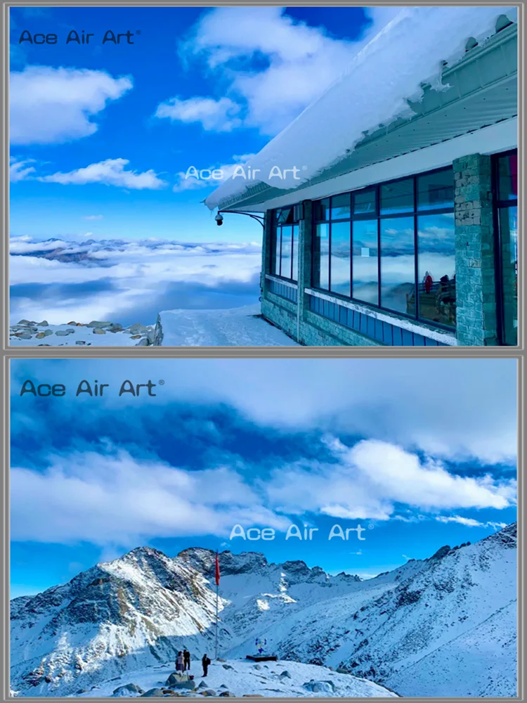 

Алмазная 5D картина «сделай сам», зима, природа, горы, пейзаж, Рим, снежный пейзаж, вышивка крестиком, мозаика, искусство, 4 предмета для украше...