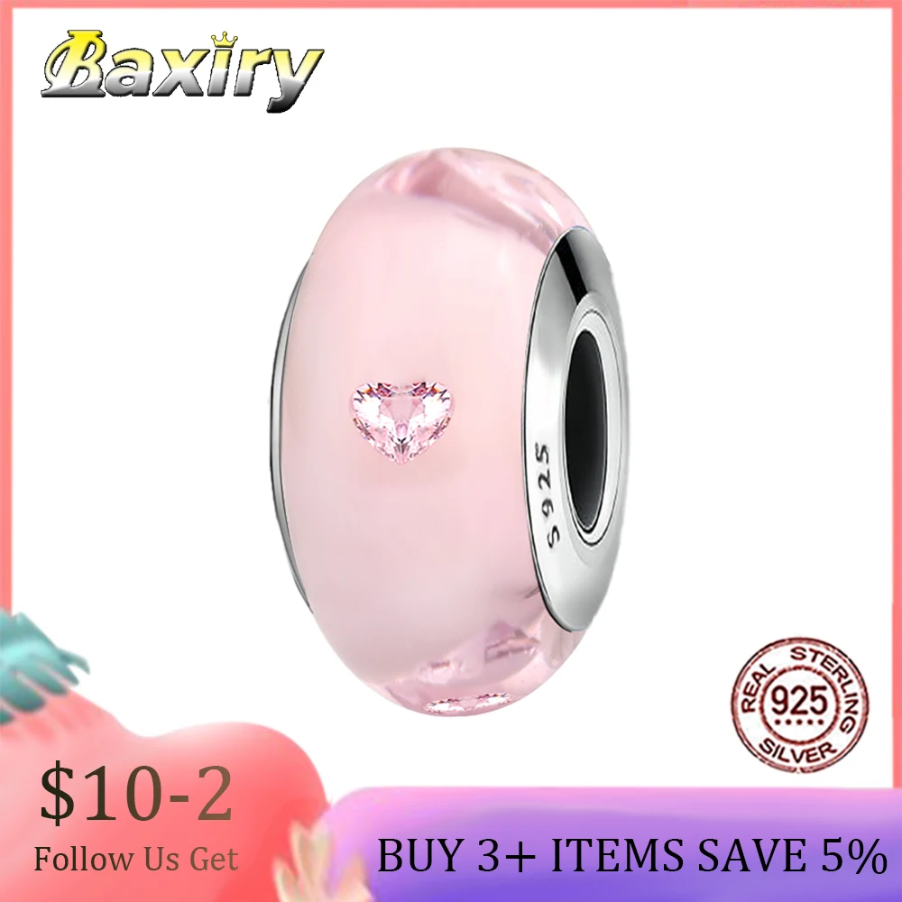 Женские бусины из муранского стекла подвески сделай сам стерлингового серебра 925