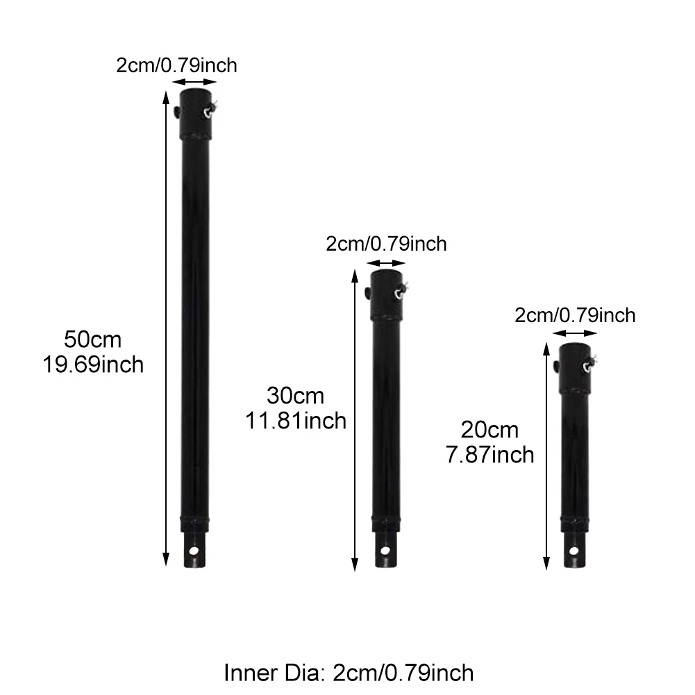 

3pcs Easy Install Hole Digger Extension Bit Earth Auger Drill Garden Tool Ranch