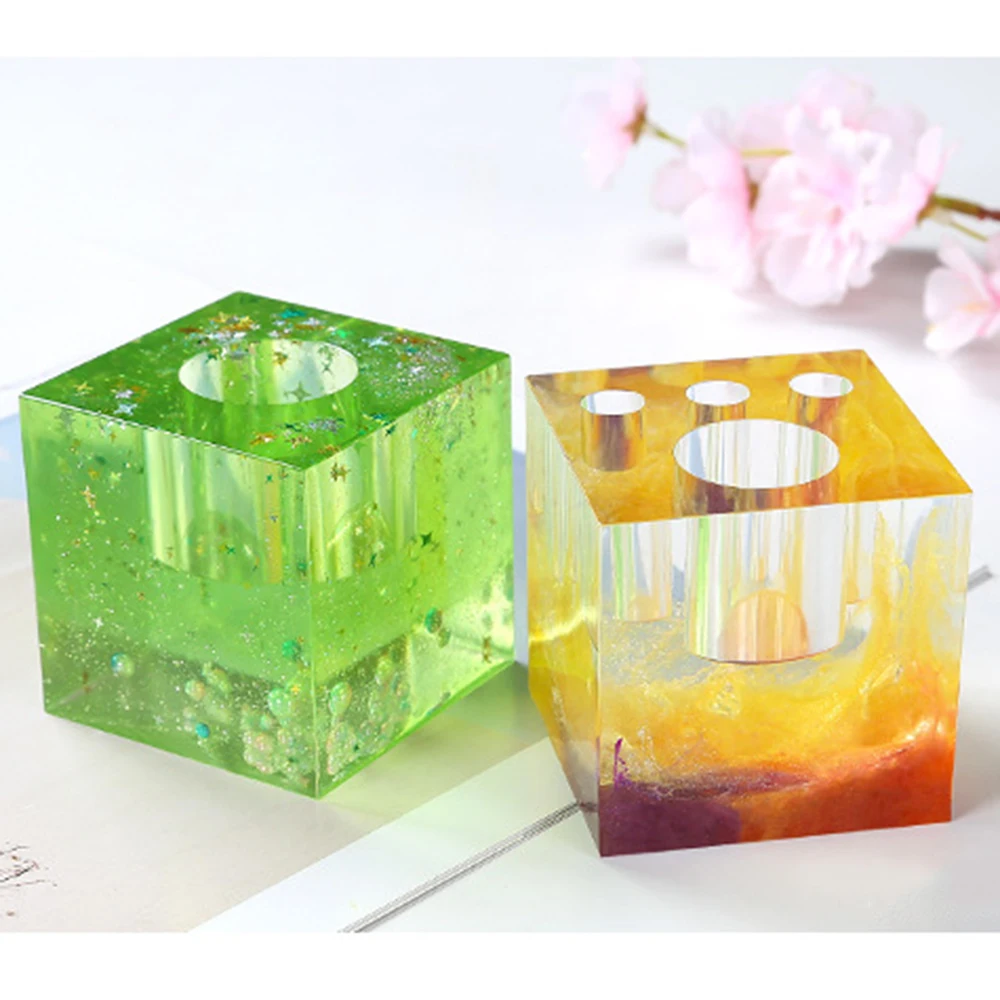 Водный завод стеклянная пробирка цветочный горшок гипсовый бетон Кристалл