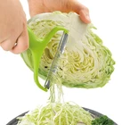 Овощечистка из нержавеющей стали с широким горлышком, искусственные инструменты для приготовления салатов, кухонные аксессуары