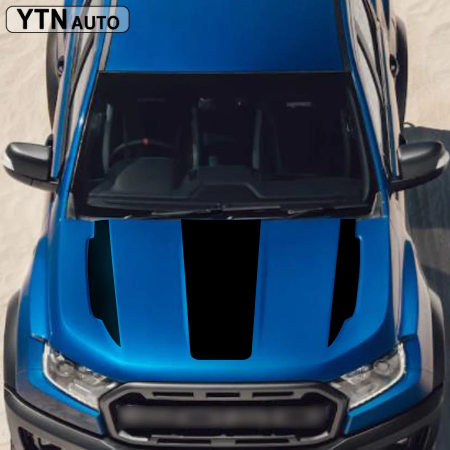 Автомобильные наклейки для Ford Ranger T7 T8 2015 2016 2017 2018 2019 1 комплект крутой капот