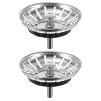 2pcs durable sink lids washing basin drain covers plug holes sink cover water leakage filter strainer downcomer plug