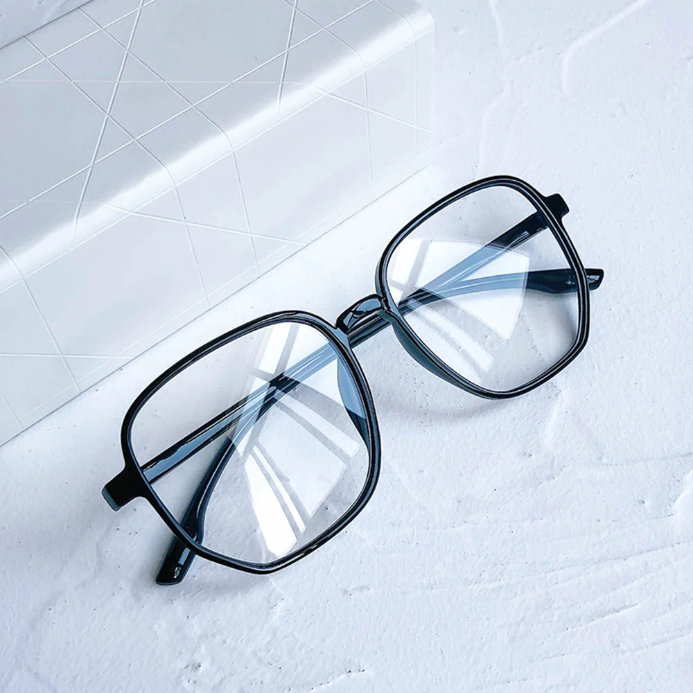 

Oversized Anti Blue Light Computer Eyewear Frame For Women&men Square Optical Spectacle Glasses Eyeglasses Frame Unisex
