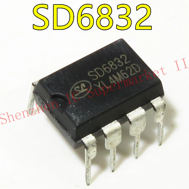 1 шт./лот SD6832 DIP8 в наличии 4BIT микроконтроллер|Интегральные схемы| |