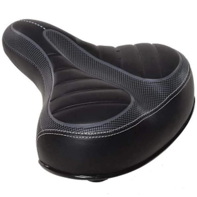 

1x Bicycle Cushion, Shock Absorption Striped Bicycle Saddle & 635Pcs Car Retainer Clips,Plastic Push Rivets Auto Parts