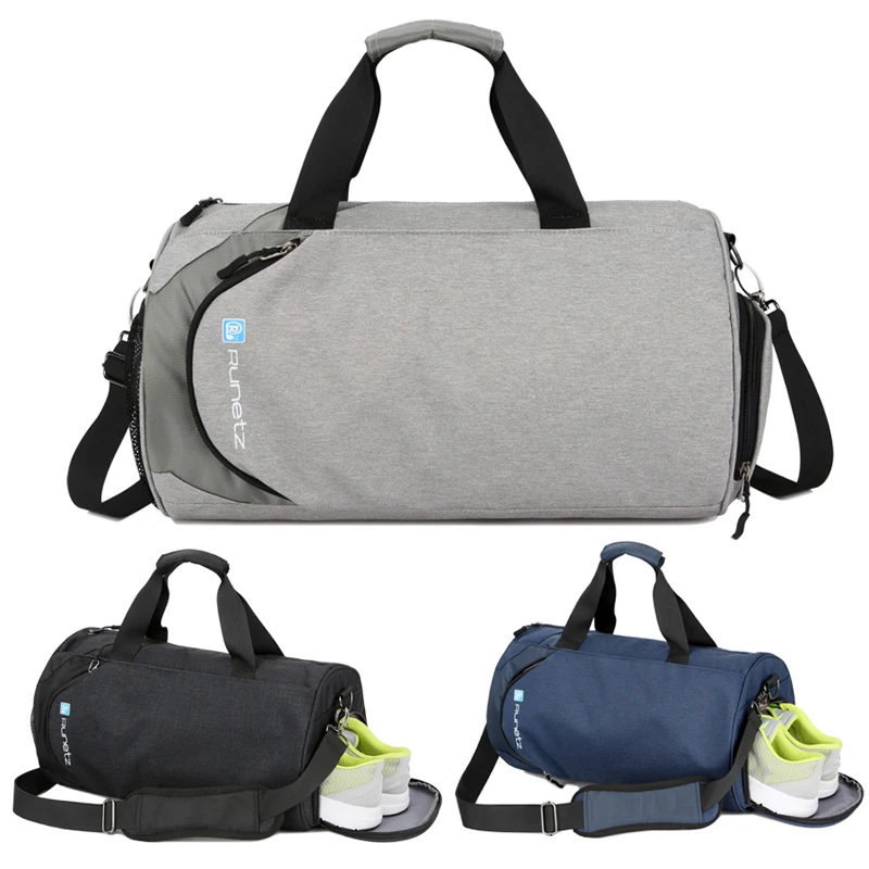 Men Women Gym Training Bag Fitness Travel Sport Outdoor Bags For Shoes Storage Multifunction Handbag Dry Wet Duffle Luggage | Спорт и