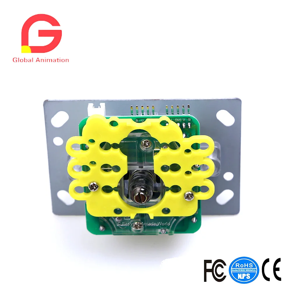 Аркадные игровые комплекты запчасти DIY USB энкодер + ДЖОЙСТИК 10 X Светодиодная