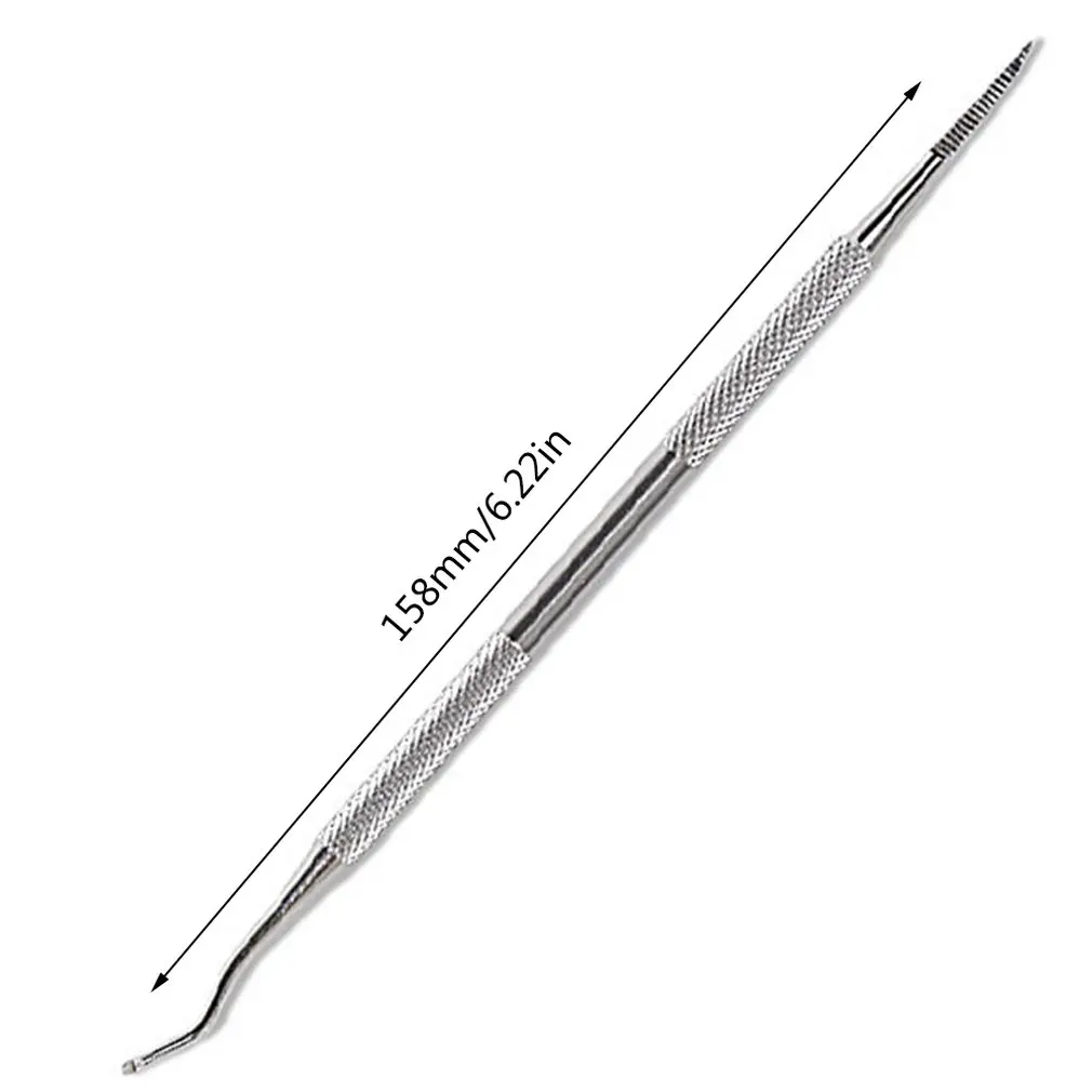 Вилка мертвой кожи из нержавеющей стали с двойной головкой толчок для сухой