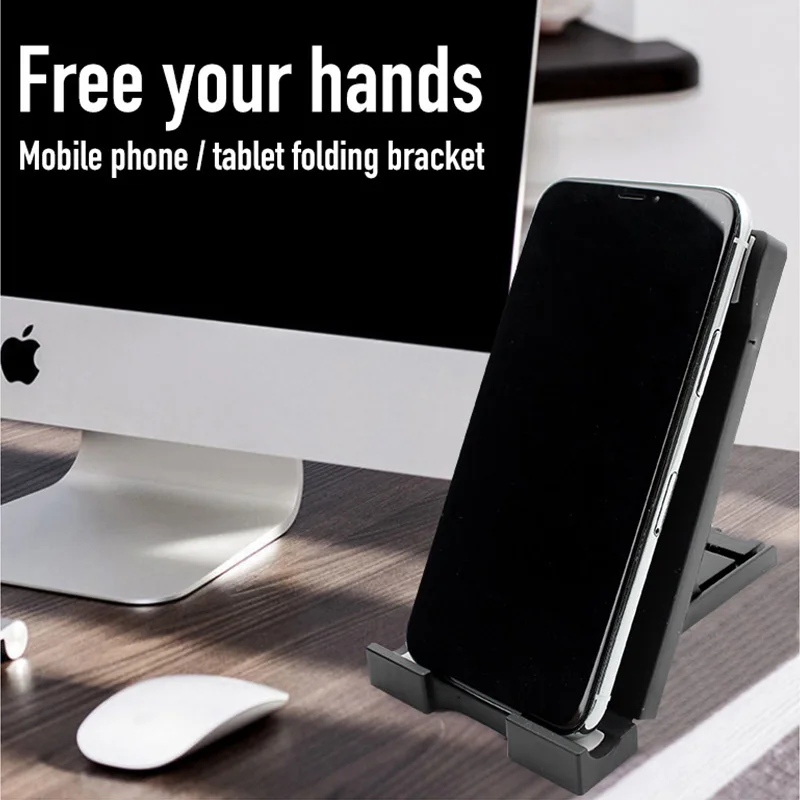

Phone Holder Universal Desktop Mobile Phone Stand Desk Holder Adjustable for iPhone 11 12 Xiaomi Samsung HUAWEI Tablet iPad