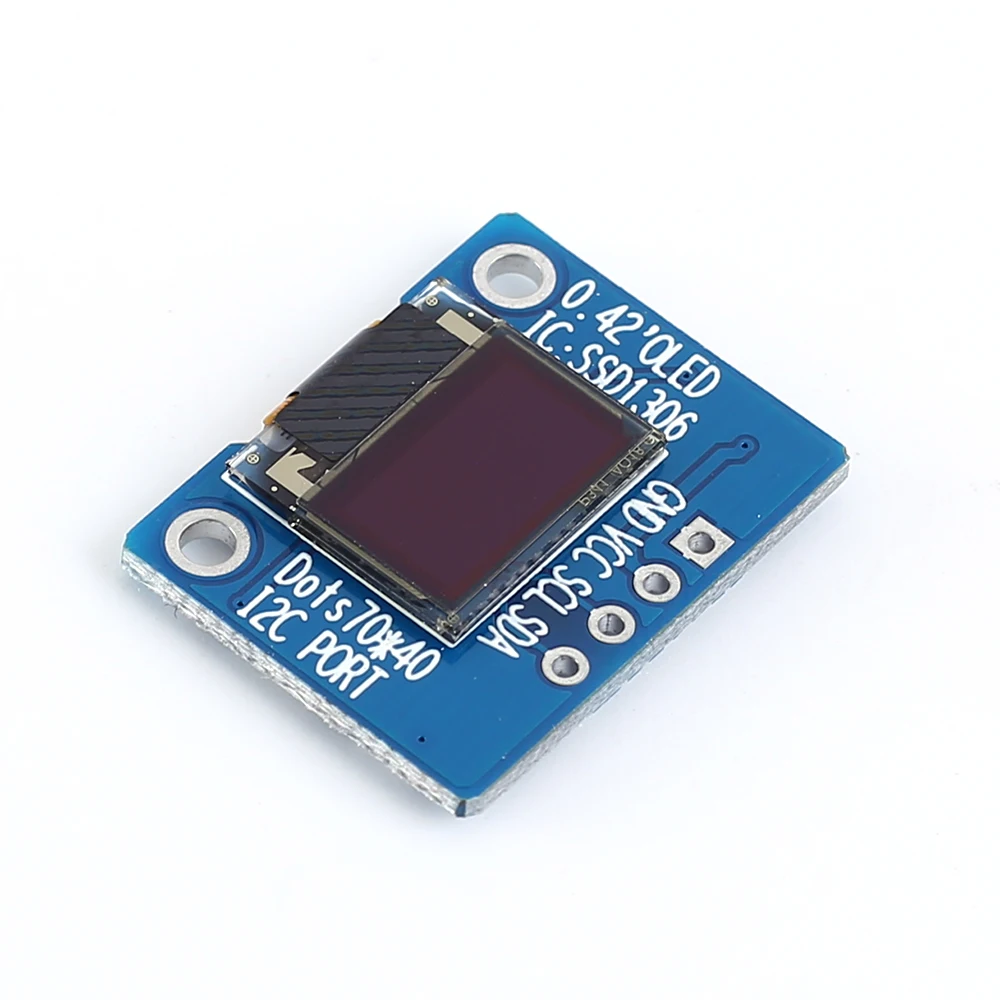 Oled-дисплей 0,42 дюймов I2C IIC 72x40 белый SSD1306 драйвер 72*40 3,3 В