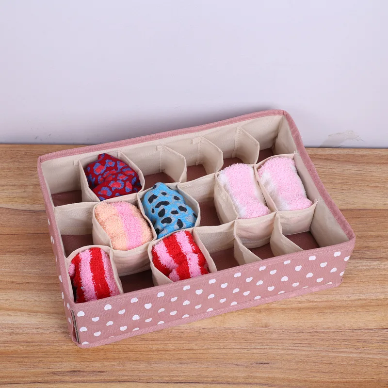 Современная Водонепроницаемая корзина для белья из крашеной ткани с бамбуковым