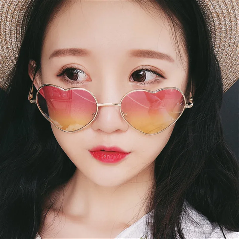 2019 женские солнечные очки в форме сердца брендовые Дизайнерские Модные