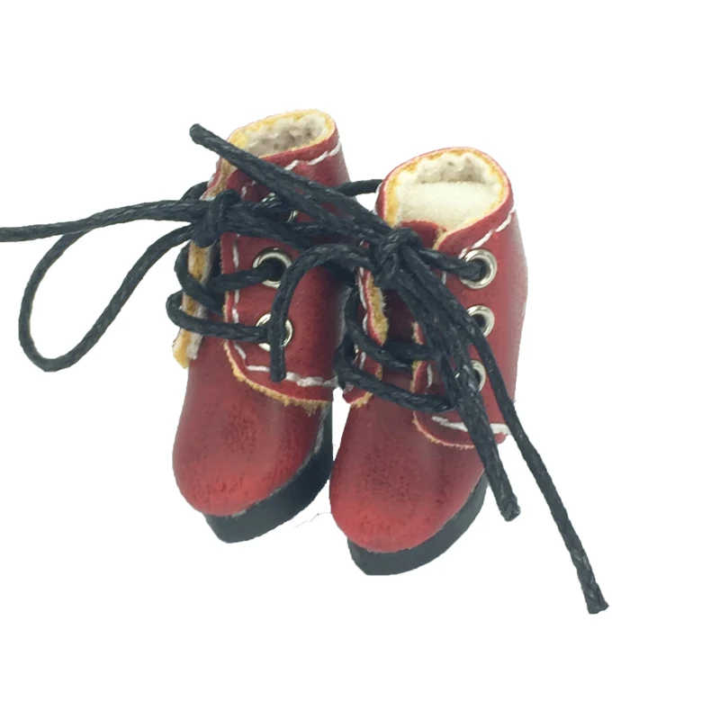 Тильда 2 5 см миниатюрная кукольная обувь для куклы блайз игрушки милые кожаные