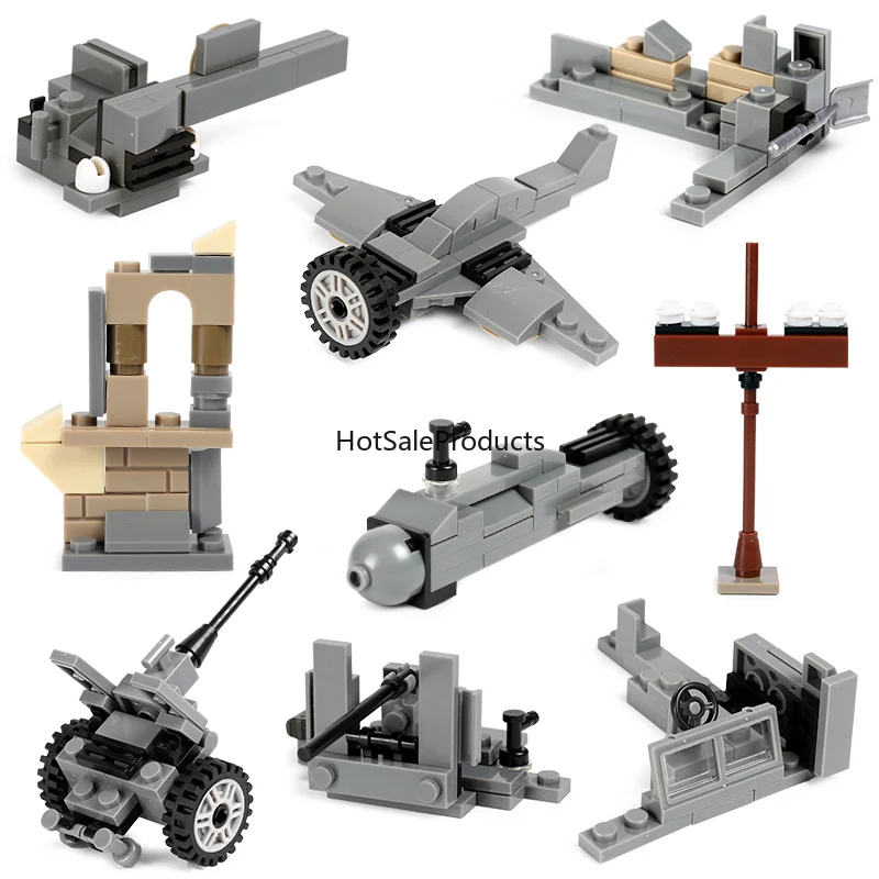 

WW2,WW1 Mini Army Soldiers Figures Small Building Block Classic Brick MOC Toy For Kids