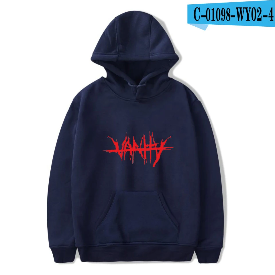Navy blue Толстовки с капюшоном rapper Juice Wrld для мужчин/женщин, Новое поступление, модный принт, поп-хоп стиль, крутой сок Wrld, толстовка с капюшоном, пальто - Цвет: Navy blue