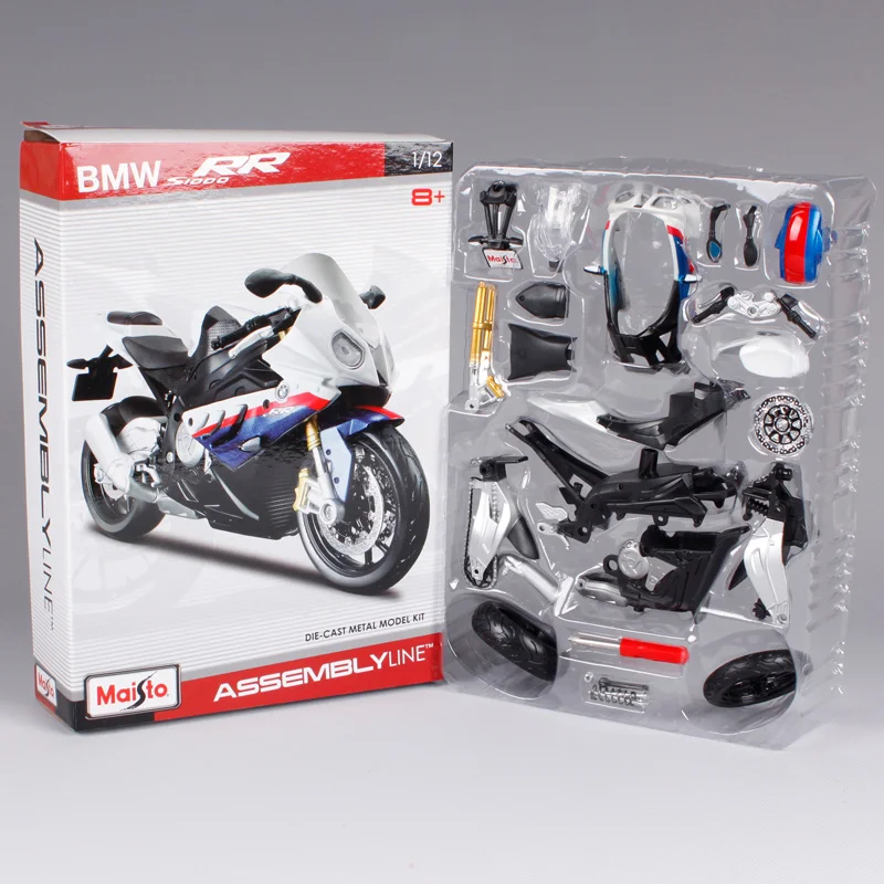 Комплект моделей мотоциклов и велосипедов Maisto 1:12 BMW S 1000 RR tomahawk 39191 |