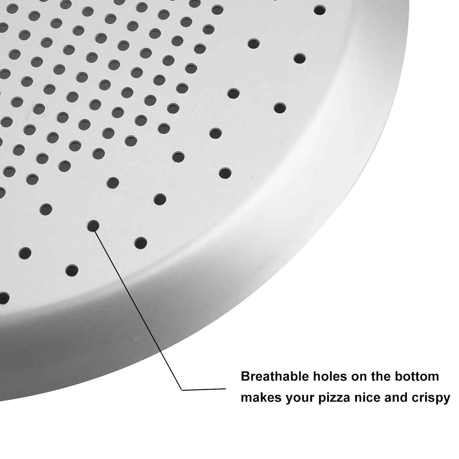 11 дюймовые сковородки для пиццы с отверстиями 1 шт. сковорода приготовления лоток