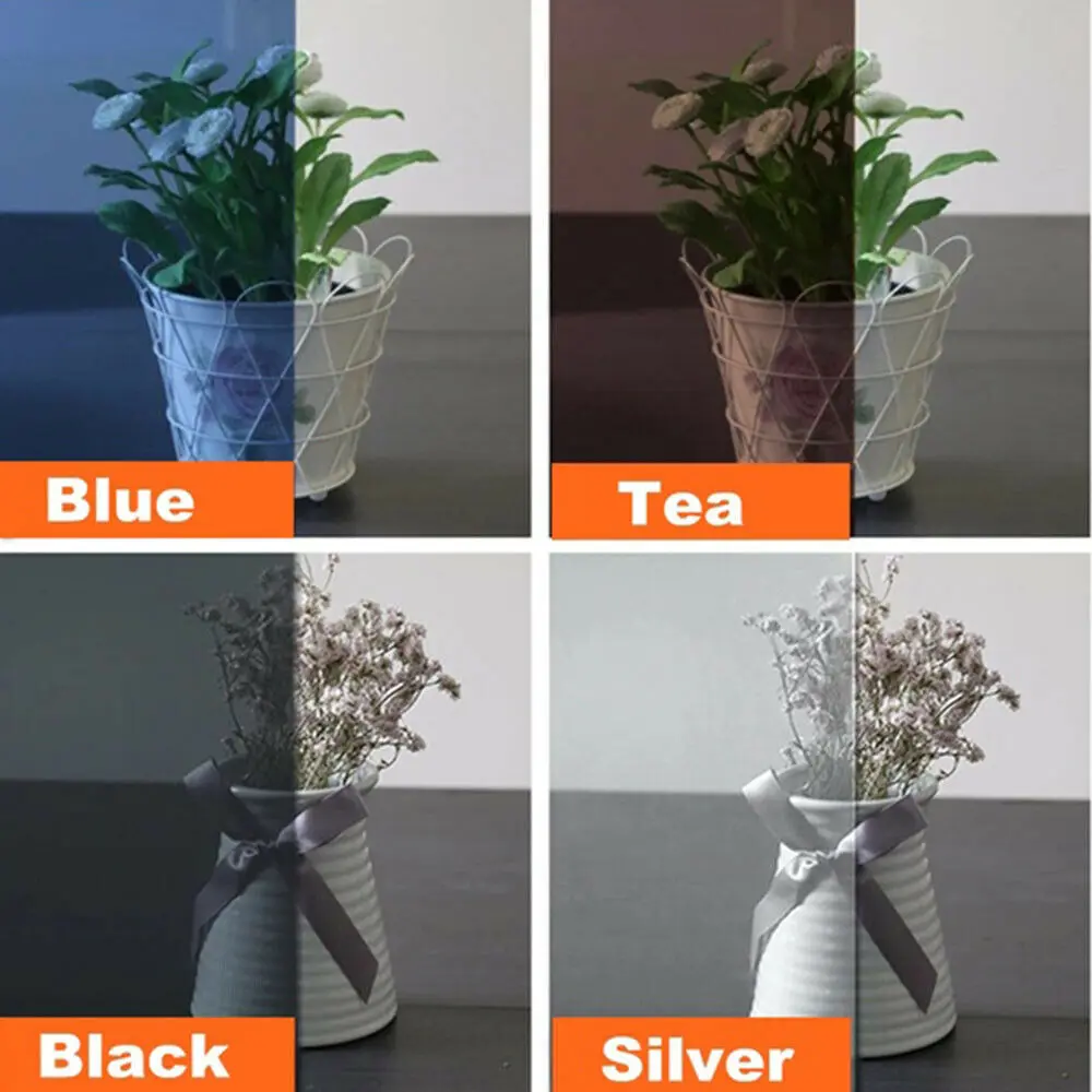 Отражающая оконная односторонняя пленка зеркальное стекло изолированная