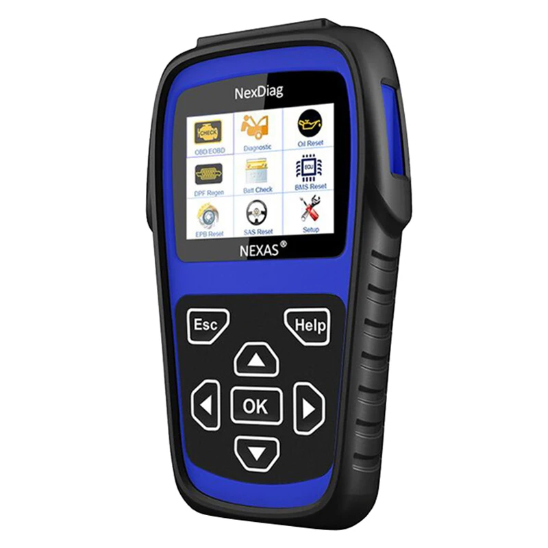 

NEXAS for Ford-Lincoln-Mercury Scan Tool DPF EPB SAS ABS SRS CBS Battery I/M Scanner Car Diagnostic Tool ND603