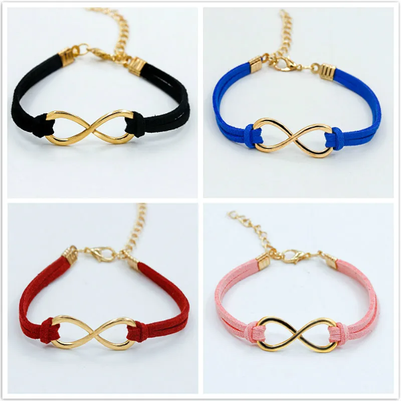 Новинка 2019 недорогой европейский модный винтажный браслет в стиле панк с 8