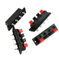 5pcs row 4 pin 4 position led aging tester speaker terminal board connectors