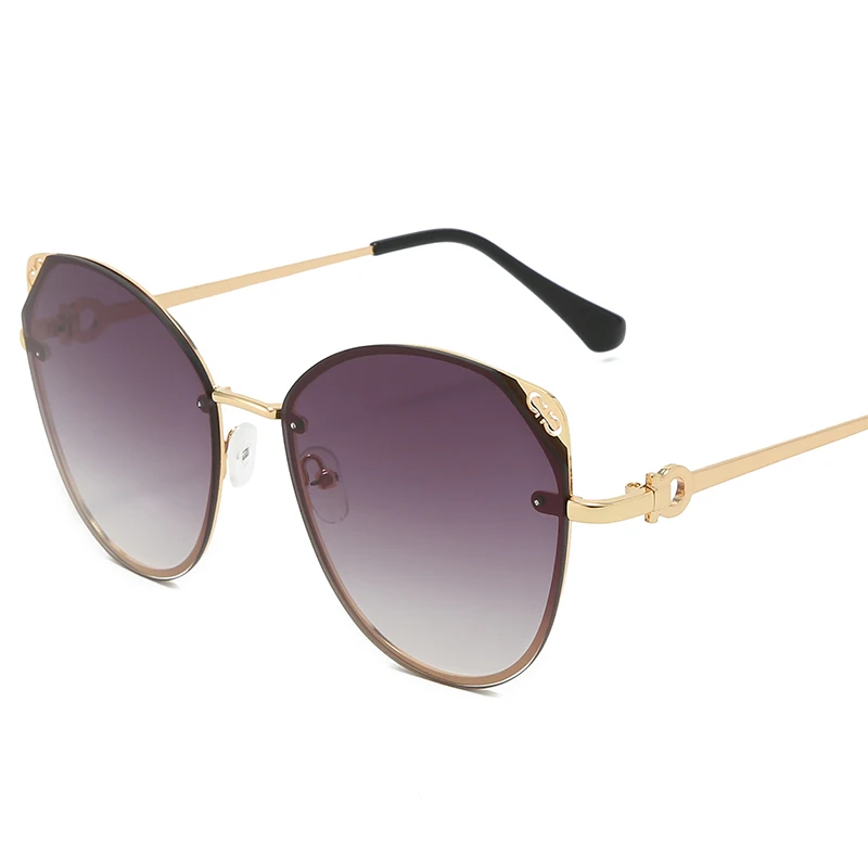 Солнцезащитные очки FENCHI кошачий глаз женские винтажные классические брендовые