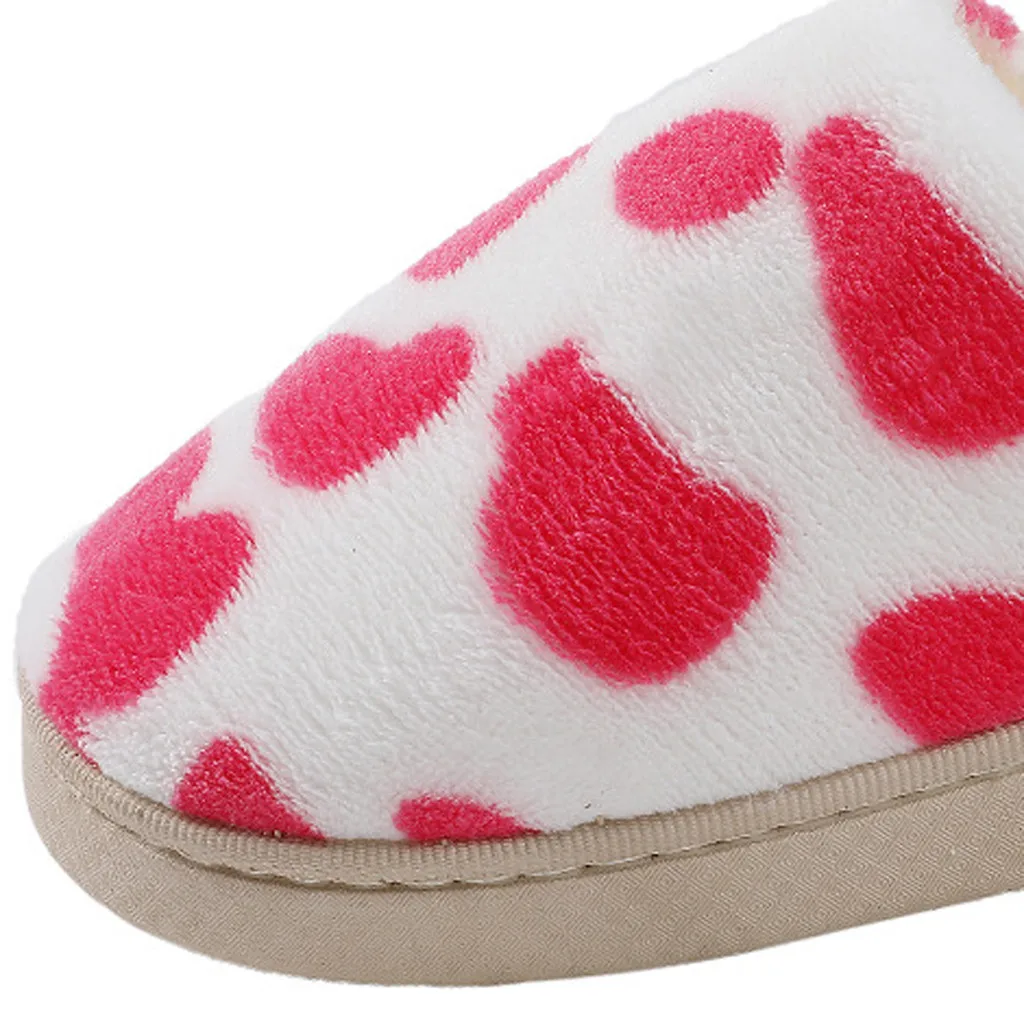 Женские домашние тапочки Мягкие плюшевые зимние теплые удобная домашняя обувь