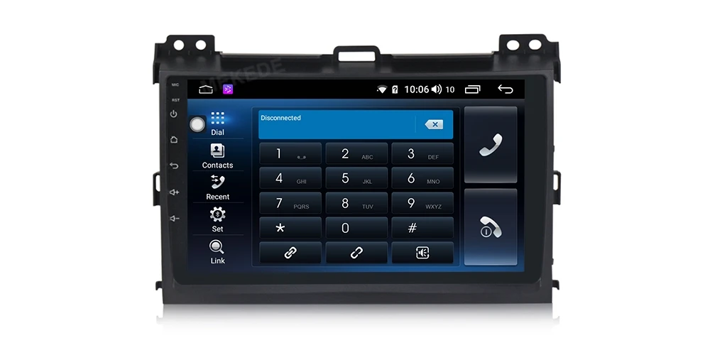 9853 HD Android 9,0 автомобильный DVD gps для Toyota Prado 120 2002-2009 Авторадио gps автомобильный Радио gps центральный мультимедийный в тире головное устройство