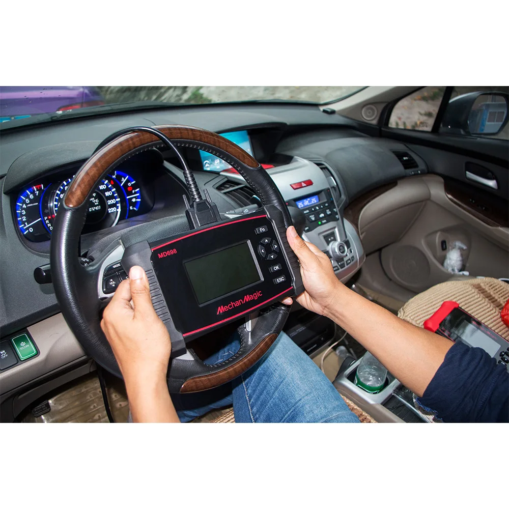 MechanMagic MD698 OBD2 сканер все системы автоматический диагностический инструмент OBD