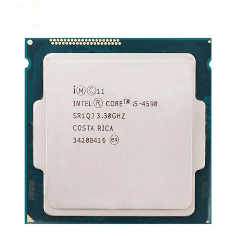 Процессор Intel Core I5 4590 I5-4590 LGA 1150 3 ГГц 22 нанометров Dual 100% работает должным образом