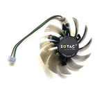 Кулер для ZOTAC GTX 660Ti 650Ti BOOST GTX 970 Gigabyte GTX 670 680 Ti, 75 мм 4PIN