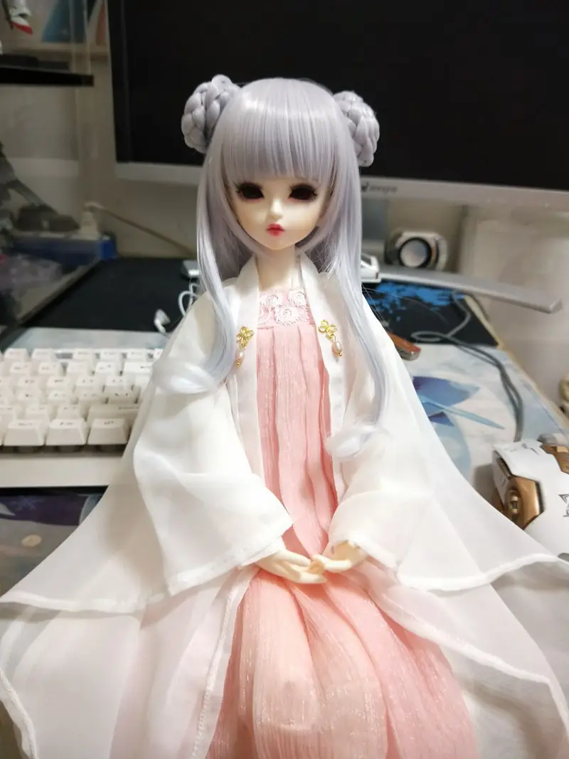 1/4 1/3 BJD аксессуары для куклы Китайский древний китайский костюм ханфу одежда