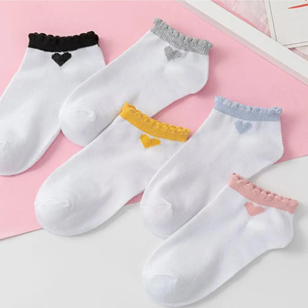 

Летние новые женские носки-лодочки с мультяшным рисунком, хлопковые милые неглубокие носки для отдыха в японском стиле, летние женские носк...