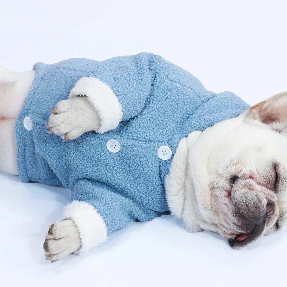 

Зимняя одежда для собак, толстовка с капюшоном, пальто в крупный горошек, хлопковое пальто, Утепленная зимняя теплая одежда для маленьких со...
