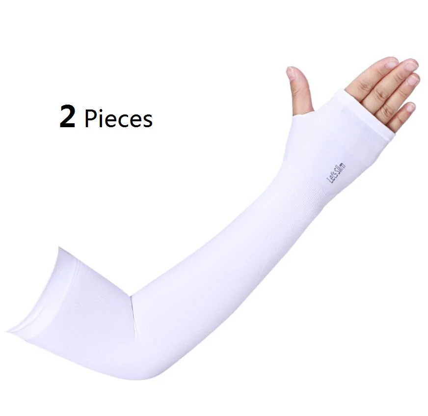 2PcsArm рукава спортивные защитные грелки для бега защита от ультрафиолета|Походные