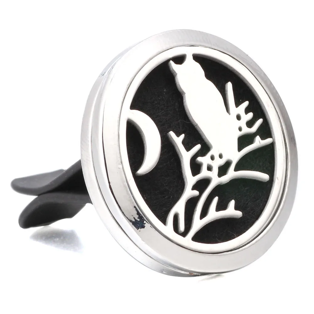 Новый 30 мм Дерево жизни из нержавеющей стали автомобильный освежитель воздуха