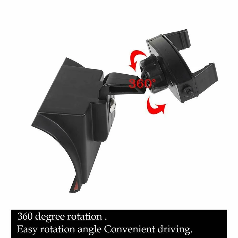 Автомобильный держатель для мобильного телефона на приборную панель с поворотом