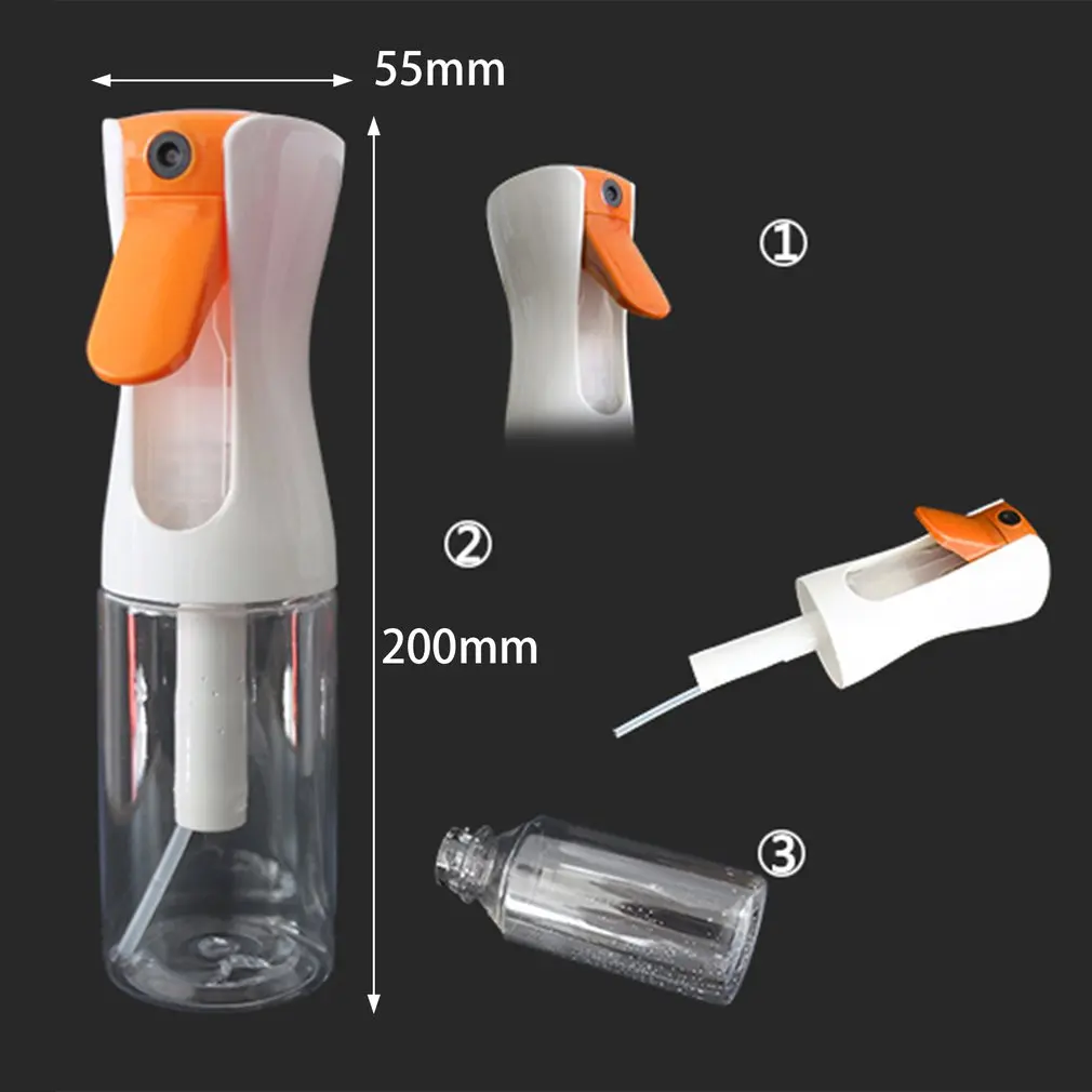 100% Совершенно новая модная бутылка для спрея волос 200 мл Парикмахерская спрей