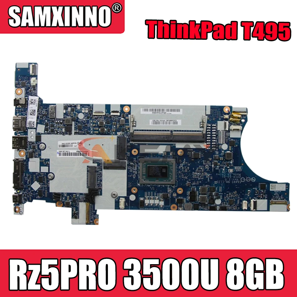 

Akemy For Lenovo ThinkPad T495 Notebook Motherboard FA495 NM-C131 CPU Rz5PRO 3500U RAM 8GB Tested testing FRU 02DM035 02DM034