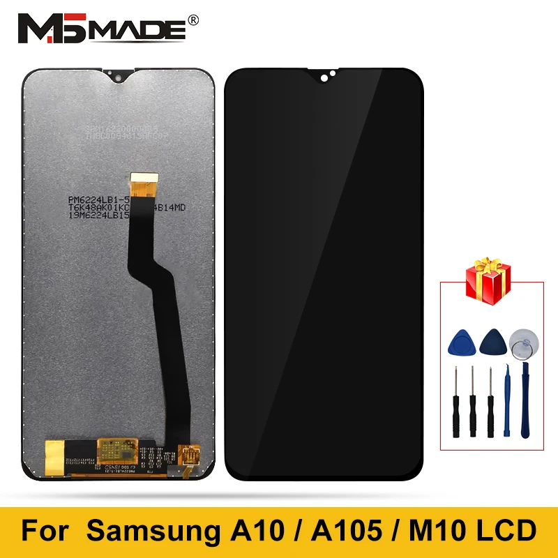 Для samsung Galaxy A10 M10 дисплей A105F A105/DS SM-A105F M105 SM-M105F ЖК сенсорный экран дигитайзер дисплей M105F