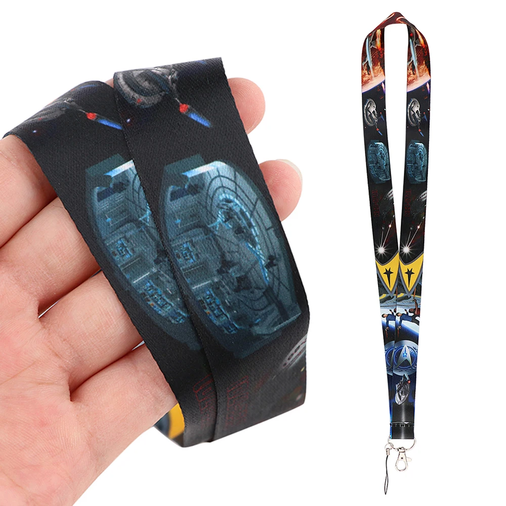

DZ2212 Sci-Fi TV Series Neck Strap Lanyards Keychain Badge Holder ID Card Pass Hang Rope Lariat Lanyard for Keyrings Accessories