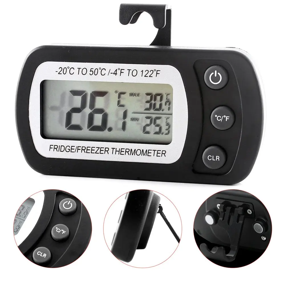 Термометр для кухонного холодильника влагостойкий и водонепроницаемый