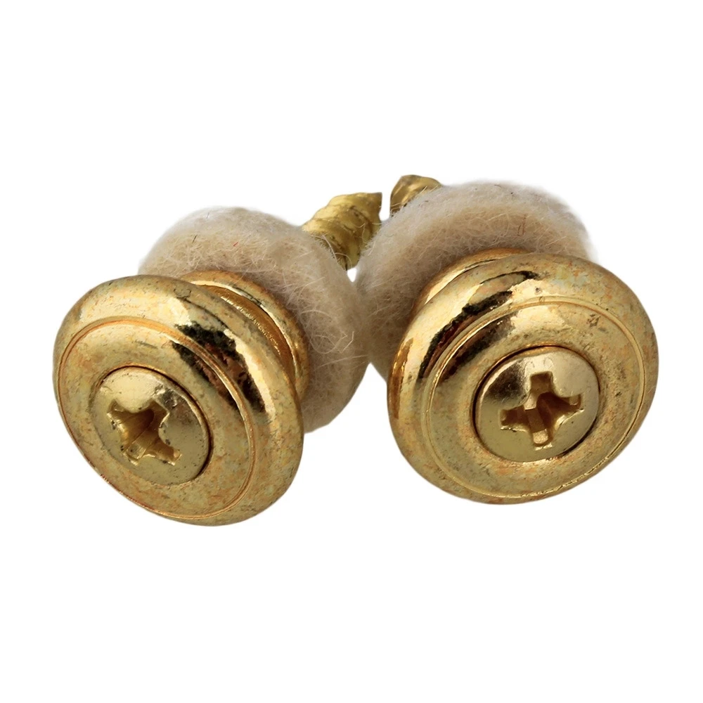 Хромированные медные фиксаторы для гитарных ремней кнопки пряжки дюйма