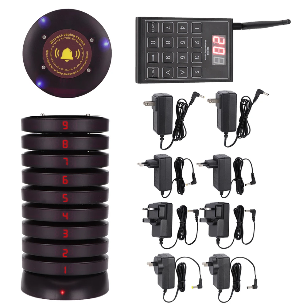 Сигнальное устройство для ресторана Беспроводной вызывающая Системы пейджер