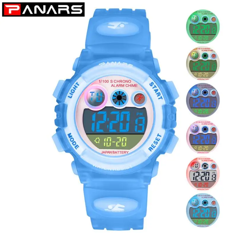 Новые милые детские кварцевые часы для мальчиков и девочек подарок на день