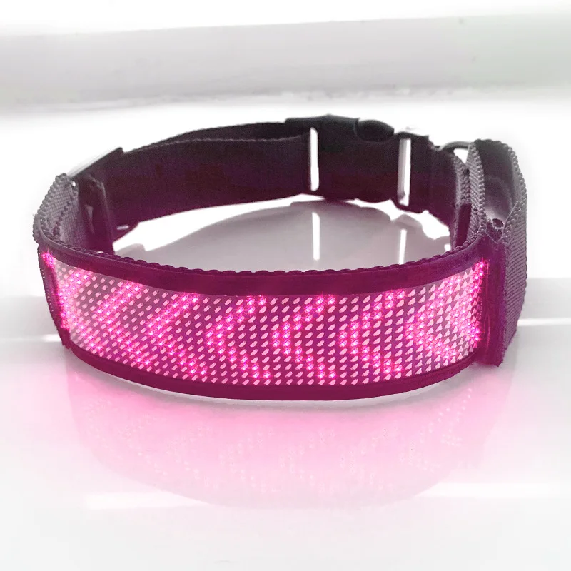 Collar antip&eacute;rdida con pantalla LED para perros y gatos, accesorio con Bluetooth, env&iacute;o gratuito-5