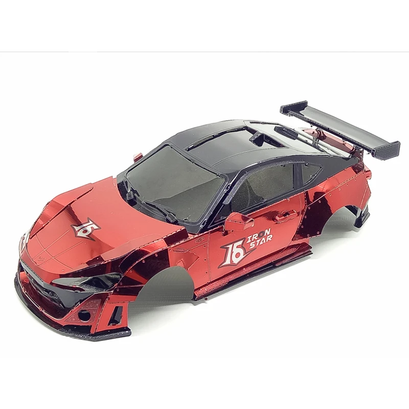 FATJAY 1/28 MINI Q GT86 чехол для автомобиля металлическая текстура ракета кролик