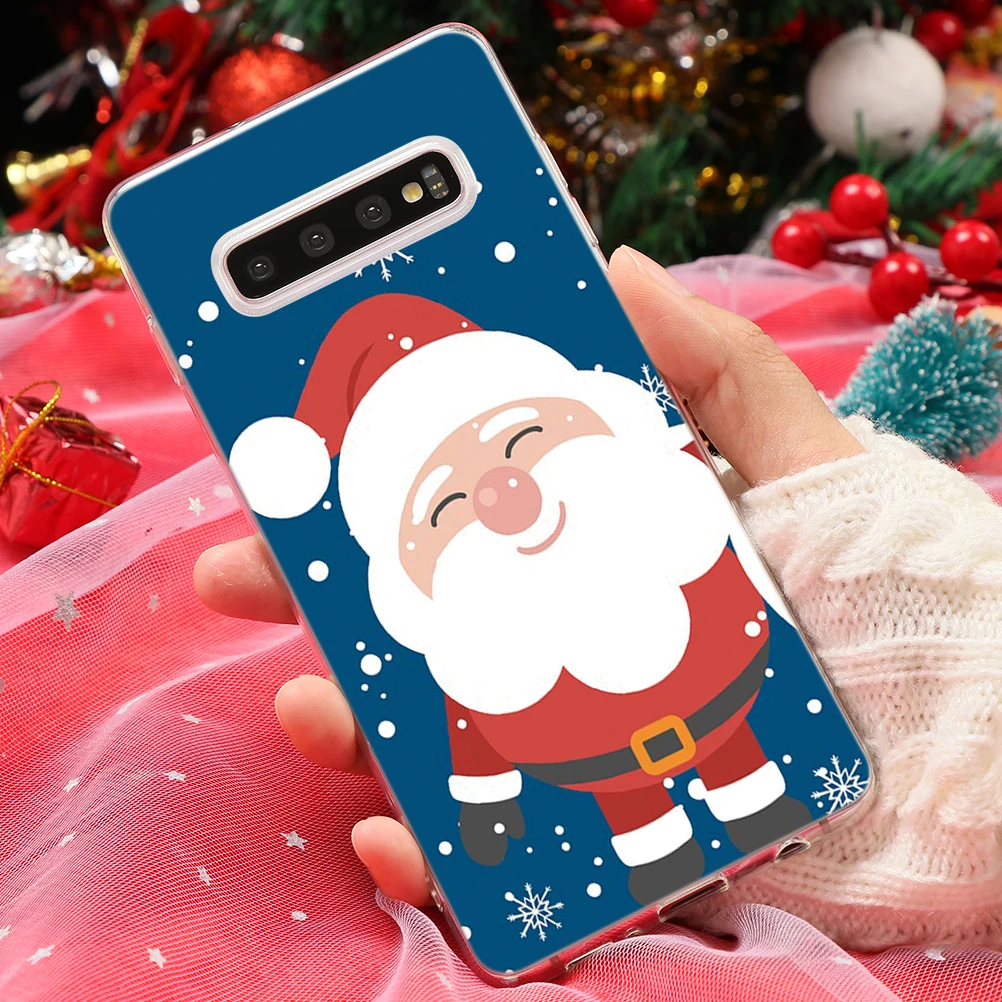 sd1lr3xh Счастливого Рождества термополиуретановые Чехлы для samsung Galaxy Note 10 S8 S9 S10 плюс 9 8 S6 S7 край M10 M20 M30 A70 A80 A50 A30 A40 A60 A20e чехол - Цвет: sd1lr3xh